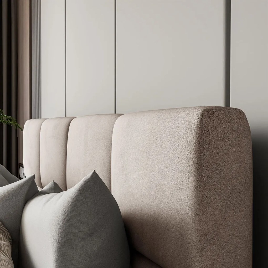 LUISI 160X200 ČALÚNENÁ POSTEĽ S ÚLOŽNÝM PRIESTOROM JASMINE 21