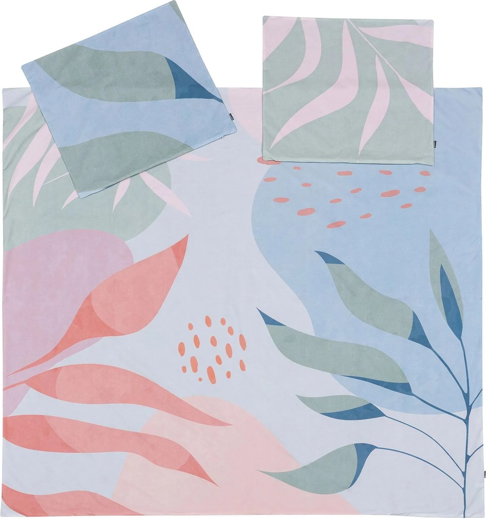 Posteľná súprava Pastel Coral Reef 220x200cm