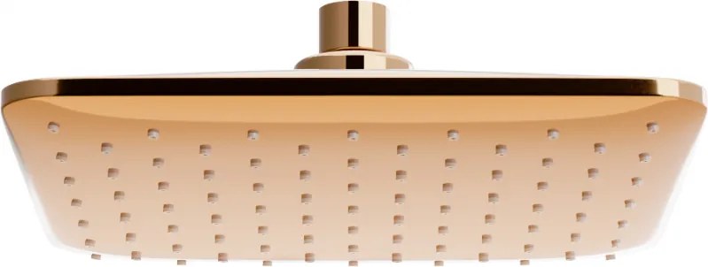 Mexen D-62 dažďová sprcha 20x20 cm, ružové zlato - 79762-60