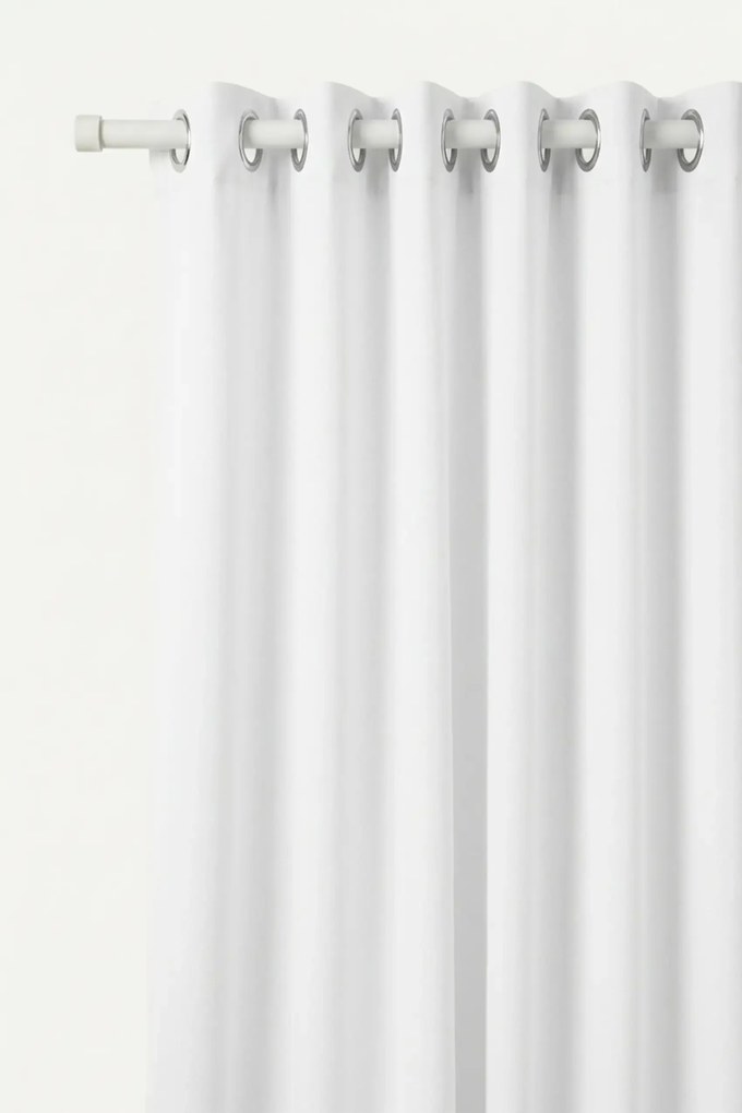 Záves na krúžkoch VIVA biely 140x250 cm