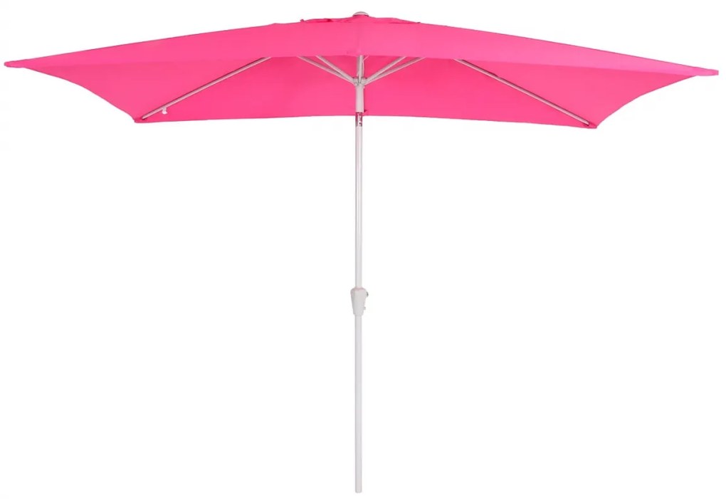 Slnečník N23 2x3m polyester/hliník - ružová