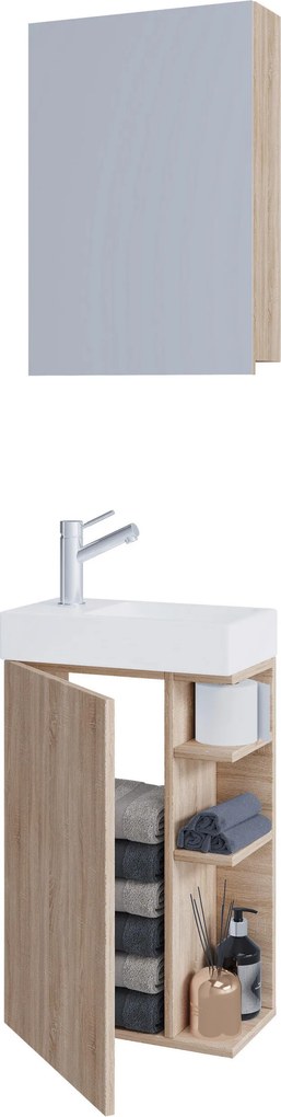 XXXLutz HOSŤOVSKÁ KÚPEĽŇA, dub sonoma, 40 cm MID.YOU - Online Only kúpeľne - 000657042110
