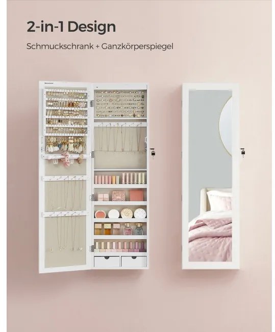 Závesná šperkovnica JJC093W01