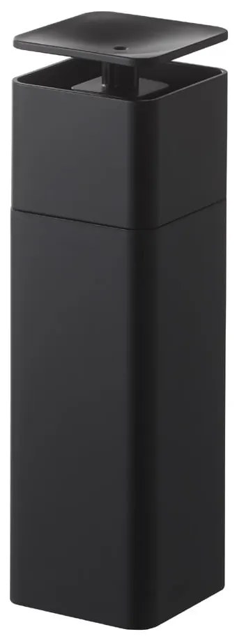 Čierny dávkovač saponátu Yamazaki Tower, 250 ml