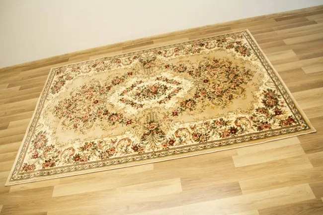 Koberec Lotos 1569/110 Ornament kvety béž