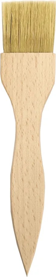 AMADEA Drevená mašlovačka s plochou rukoväťou, masívne drevo, dĺžka 19,5 cm