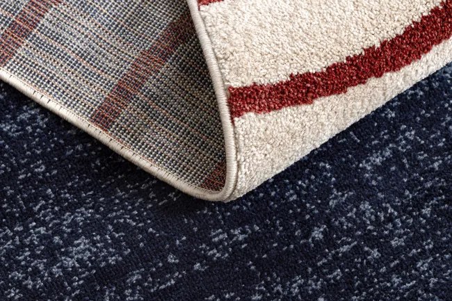 Koberec FUSION 0001 béžový / bordový