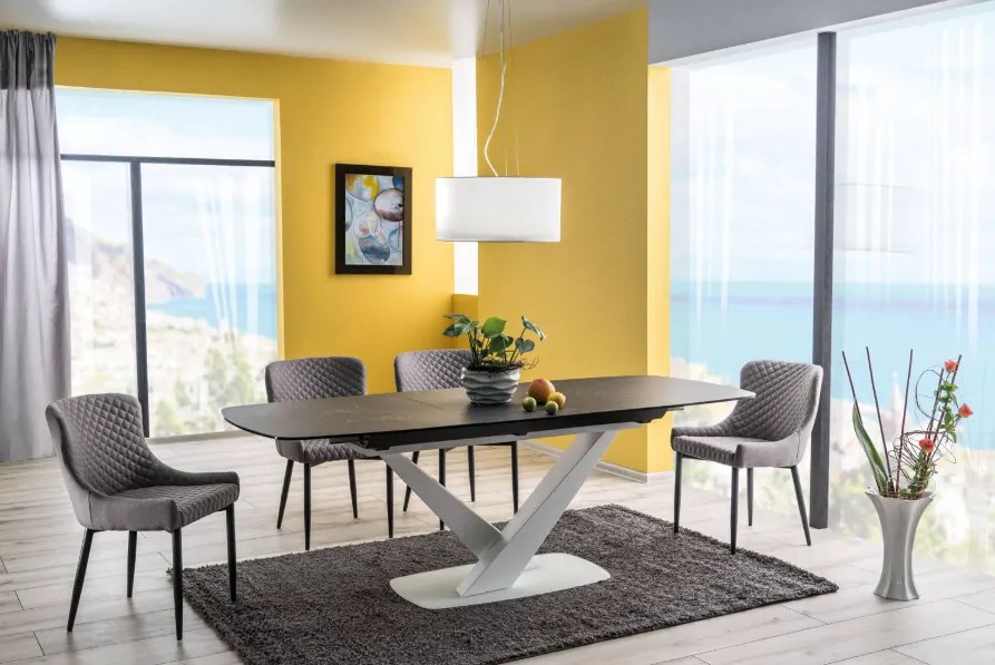 Jedálenská stolička COLIN sivá