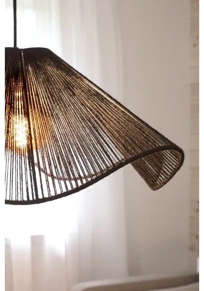 Markslöjd 108682 - Luster na lanku NAMI 1xE27/40W/230V čierna