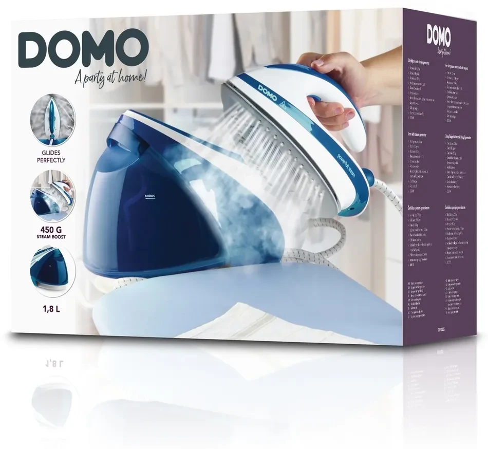 DOMO DO 1022 S parná žehlička s generátorom