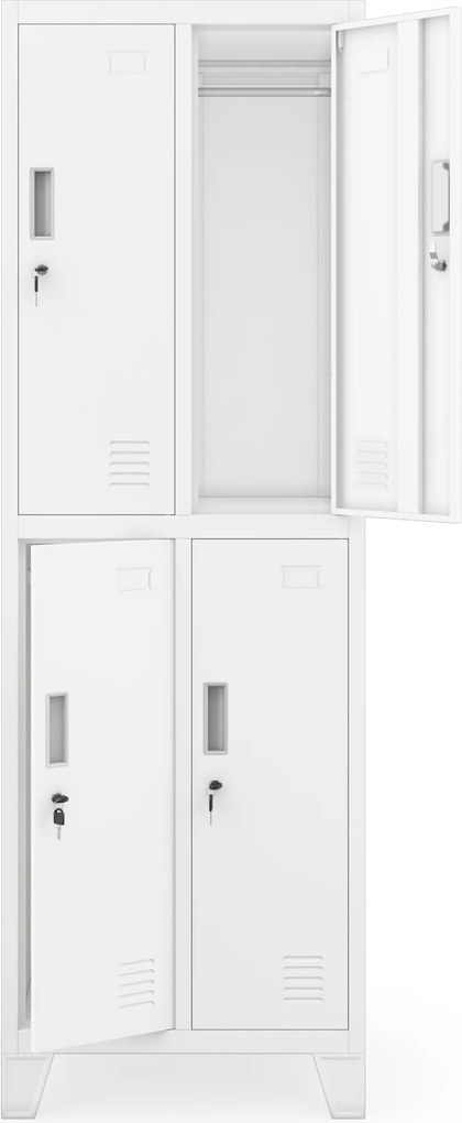 Pracovná šatníková skriňa BHP BARTEK 2 Plus 559 x 1720 x 450 mm