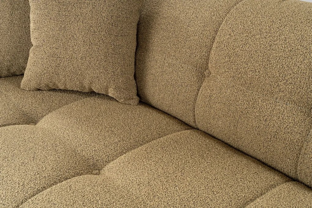 Trojmiestna pohovka Cady 235 cm khaki