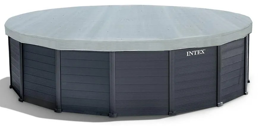 Panelový bazén Graphite Gray INTEX 4,78x1,24 m RCD 26384GS