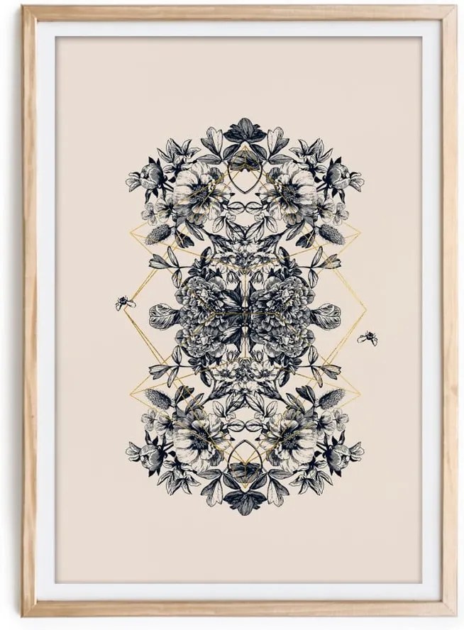 Obraz v ráme Velvet Atelier Botanical, 60 × 40 cm