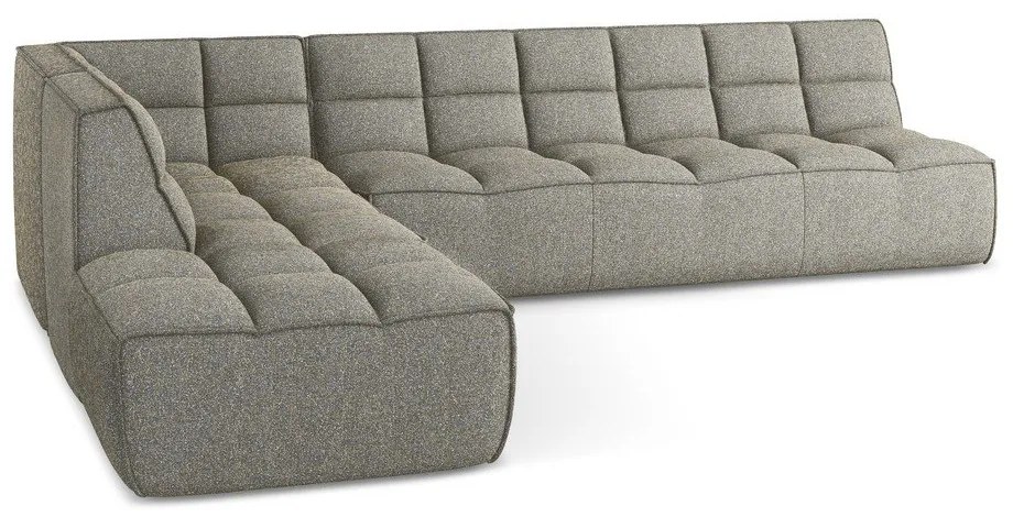 Béžová modulárna rohová pohovka (variabilná) Kalai – Makamii