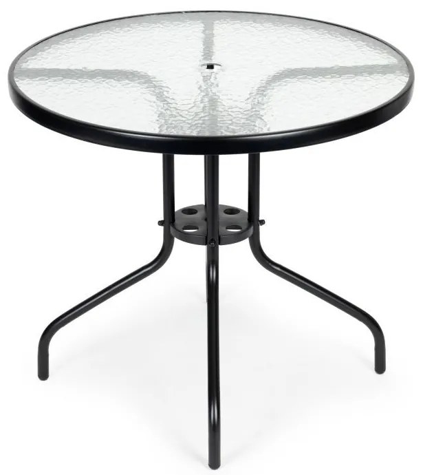 ZÁHRADNÝ KOMPLET ALTON 4 x STOLIČKA + STÔL + SLNEČNÍK