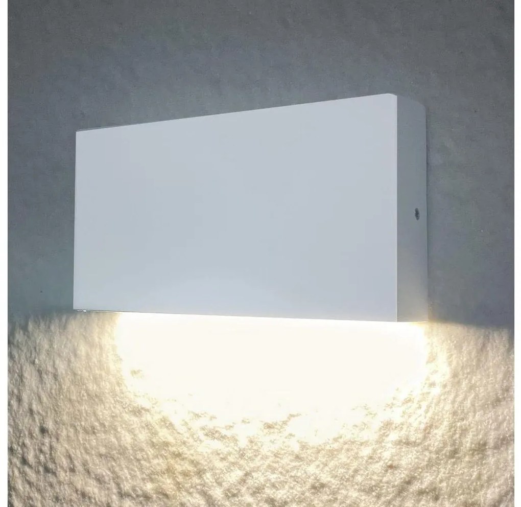 Polux LED Vonkajšie nástenné svietidlo CHICAGO LED/5,5W/230V IP44 biela 315717
