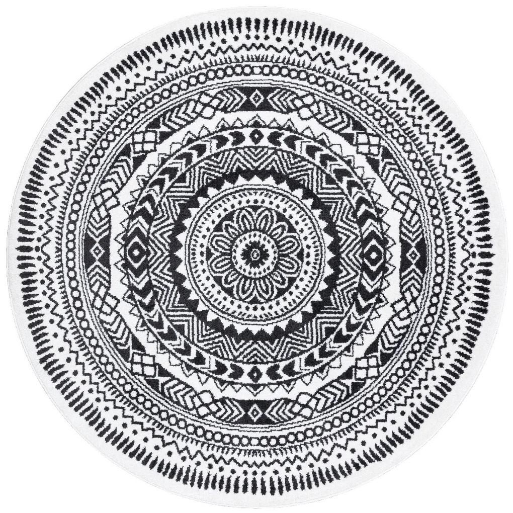 Dywany Łuszczów Kusový koberec Napkin grey kruh - 100x100 (priemer) kruh cm