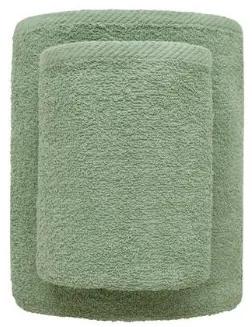 Bavlnený uterák Irbis 50x100 cm zelený