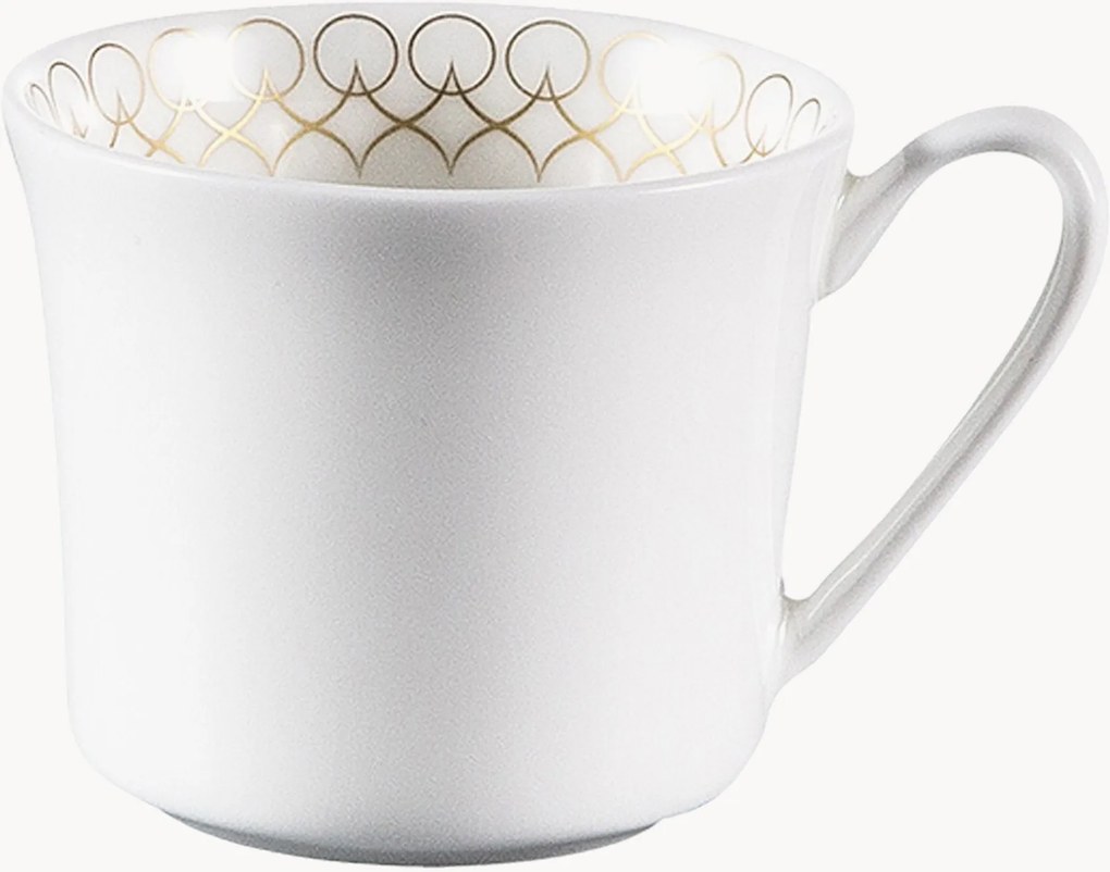 Šálky na espresso z kostného porcelánu Jade, 6 ks