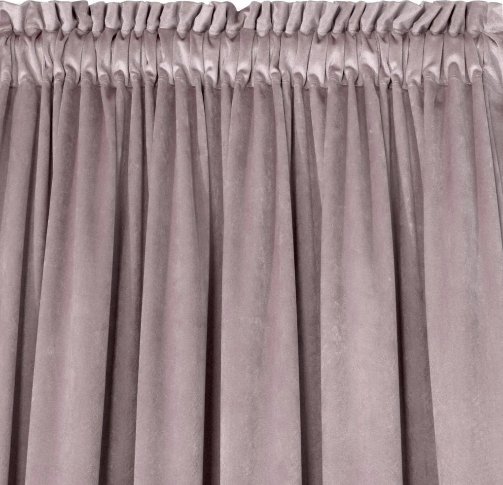 ZATEMŇOVACÍ ZÁVES NA PÁSKE ROSA 135X300 CM PÚDROVÁ