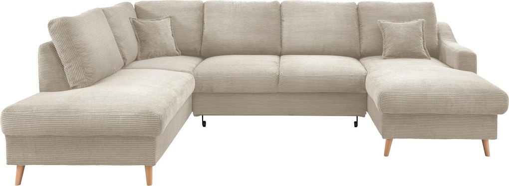 XXXLutz SEDACIA SÚPRAVA, textil, béžová P & B - Sedačky - 002310004997