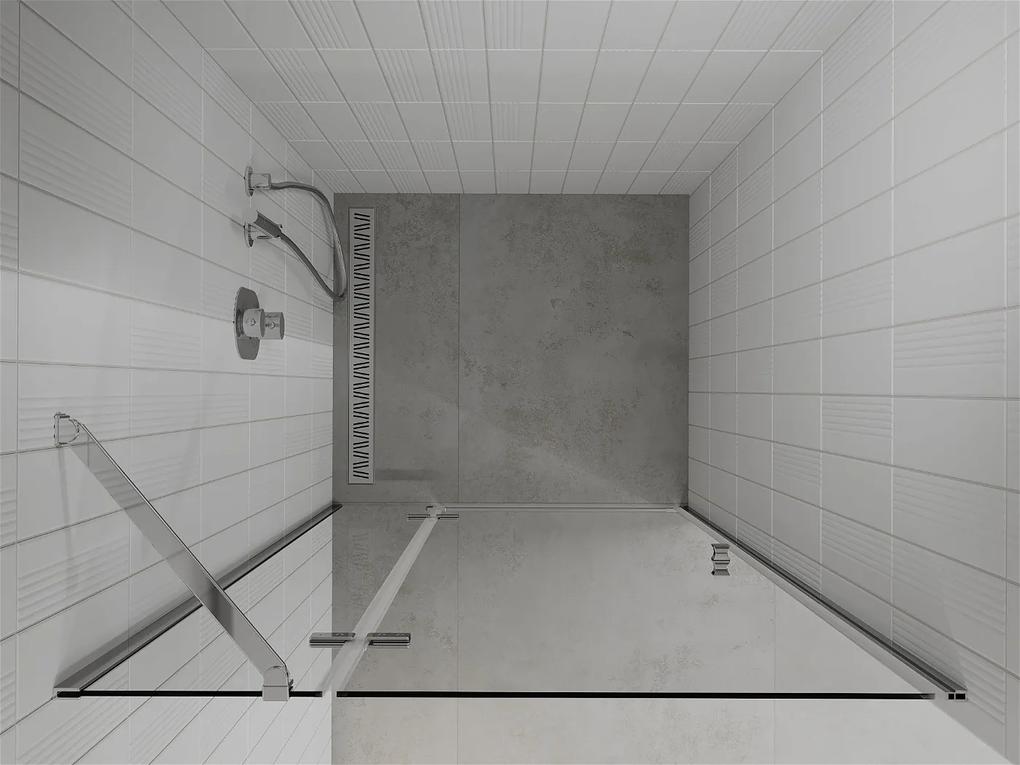 Mexen ROMA sprchové otváracie dvere ku sprchovému kútu 95 cm, 854-095-000-01-00