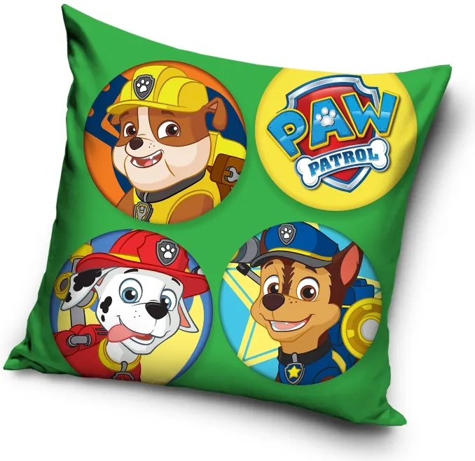 Detská obliečka na vankúš Paw Patrol Šírka: 40 cm | Dĺžka: 40 cm