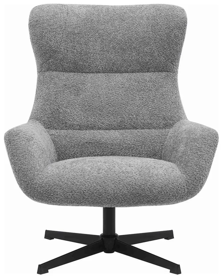 Sivé kreslo Bescia – House Nordic