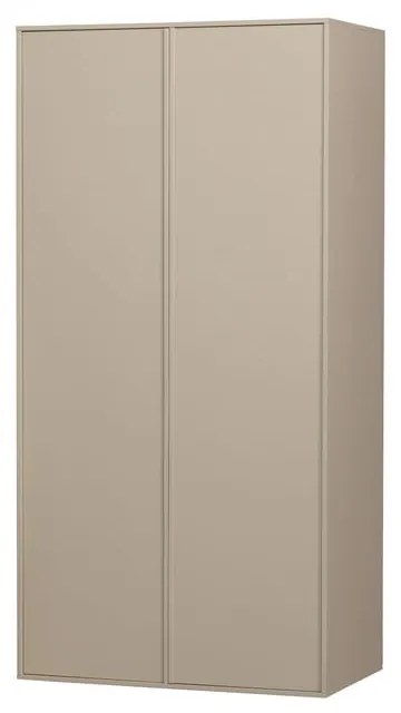 Krémová modulárna skriňa z borovicového dreva 100x200 cm Daily – vtwonen