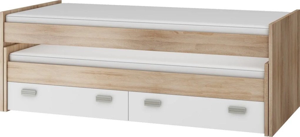 Rozkladacia posteľ 90 cm Kimi KIT 07 (s roštami). Vlastná spoľahlivá doprava až k Vám domov. 746426