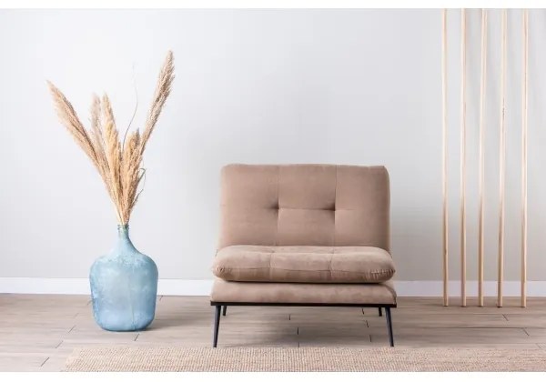 Rozkladacie kreslo SPEAKY hnedé