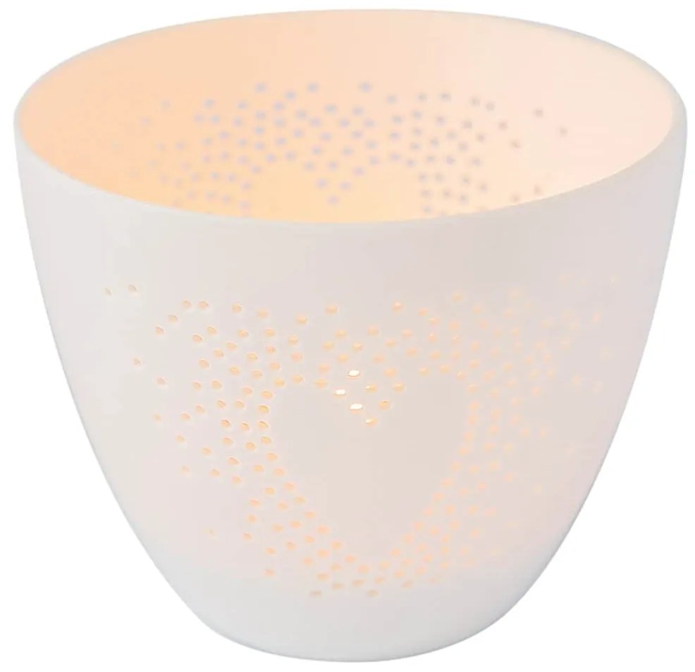 räder Porcelánový svietnik Heart Small