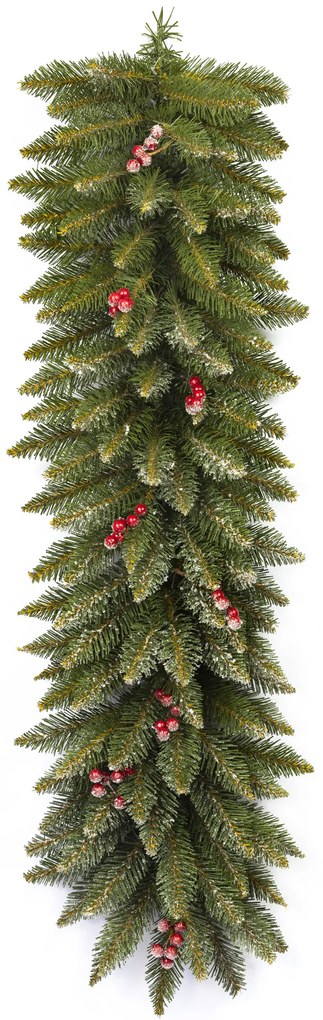 Girlanda Premium zasnežená s jarabinou 100 cm