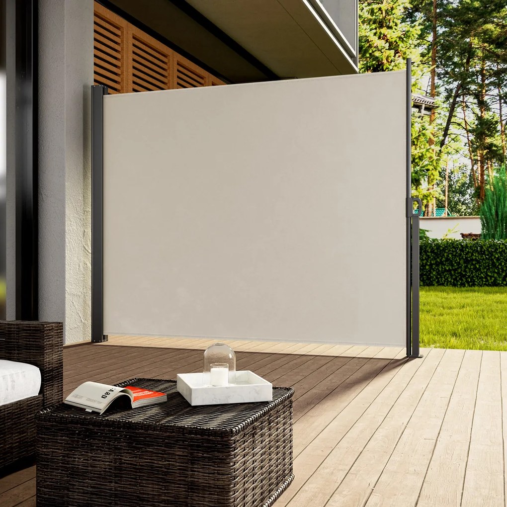 InternetovaZahrada Bočná markíza Nosara 160x300 cm - krémová