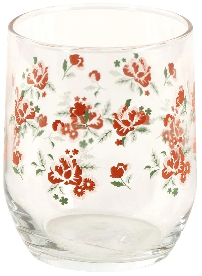 Pohárik s kvetmi Little Rose Collection - Ø 8*9 cm / 300 ml