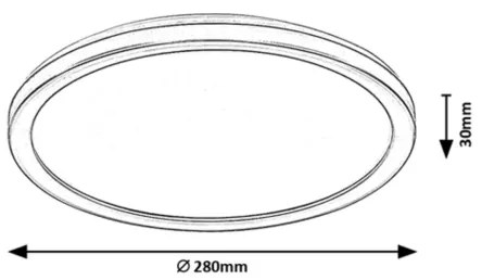 Rabalux 7774-LED Stmievateľné vonkajšie svietidlo LED/15W/230V Wi-Fi Tuya IP44 + DO