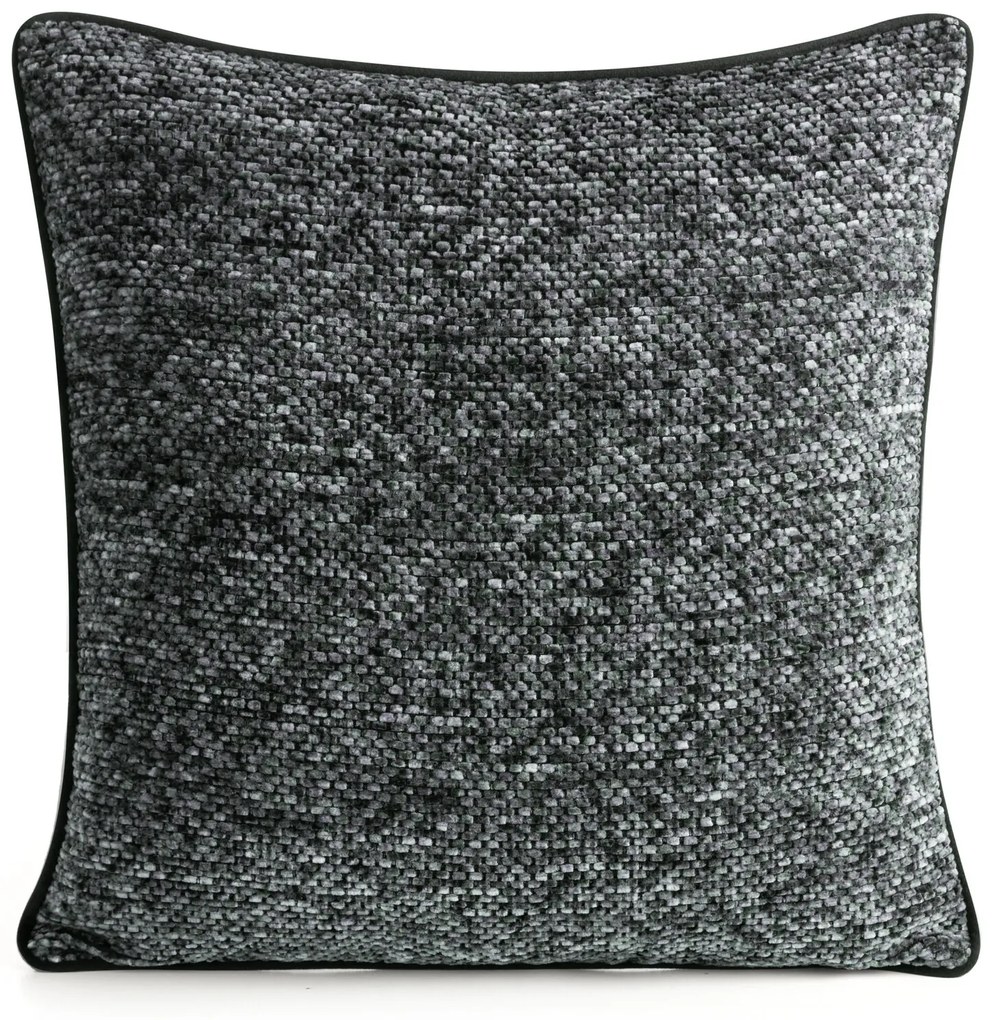 DEKORAČNÁ OBLIEČKA NA VANKÚŠ BARI2 45X45 CM SIVÁ