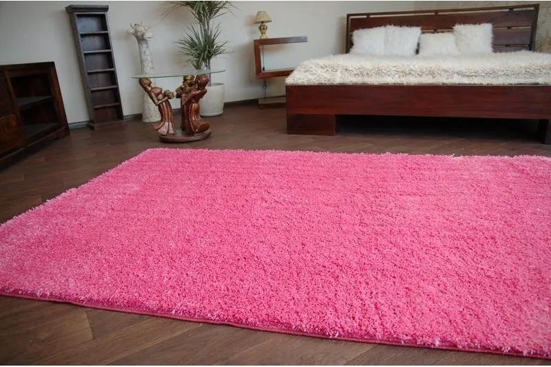 Koberec SHAGGY ružový - 80x120 cm