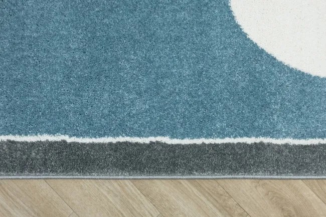 Detský koberec LIMA M043A krémový / svetlosivý