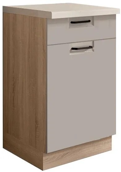 Skrinka do kuchyne Favorit 3d Sonoma/Latte