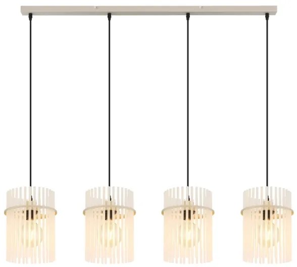 Globo 15698-4HB - Luster na lanku GORLEY 4xE27/60W/230V