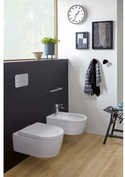 Villeroy & Boch 54050001 - Závesný bidet AVENTO keramika/biela