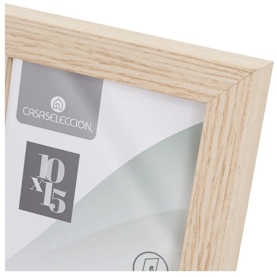 Stojací/na stenu rámček v prírodnej farbe 12,5x17,5 cm Sencillo – Casa Selección