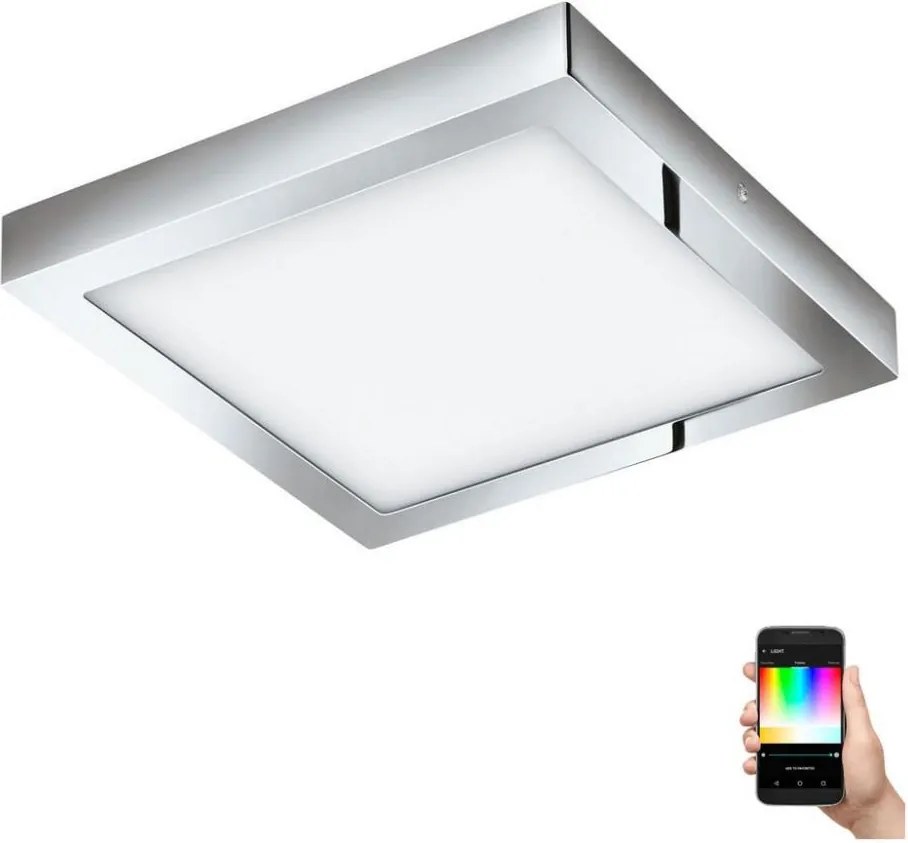 Eglo 98561 - LED RGBW stmievateľné stropné svietidlo FUEVA-C LED/21W/230V BT IP44