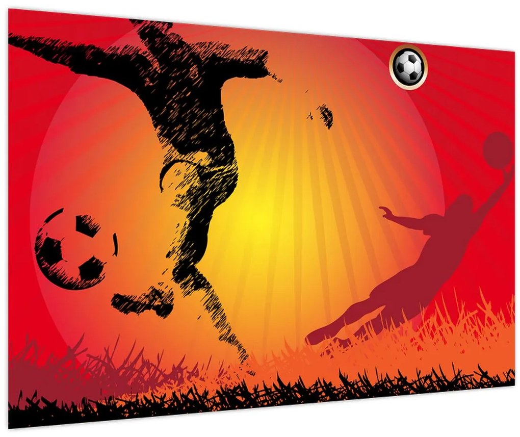 Obraz - Futbal (90x60 cm)