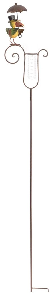 Zrážkomer Jasper, 150 cm, kov/sklo, viacfarebná