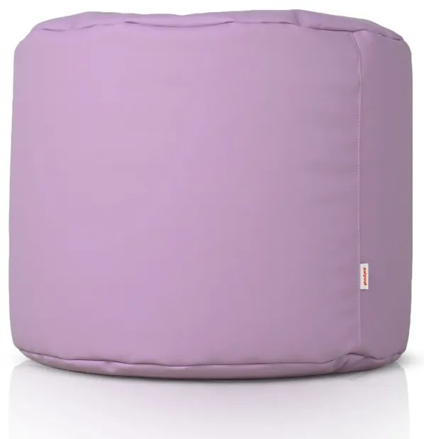 Taburetka Cilindro fialová ekokoža