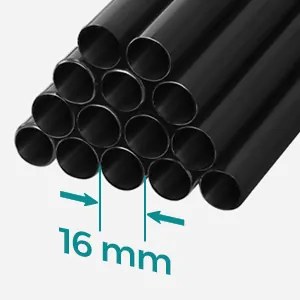 Otváracia šatníková skriňa Melisa 182 cm čierna