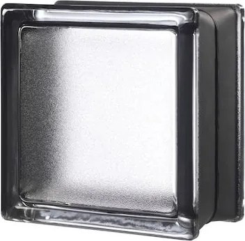 Glassblocks MiniGlass luxfera sivá 15x15x8 cm sklo MGSLIC